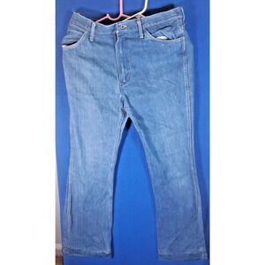 Vintage Flare WRANGLER Men's Denim Jeans Size 36 Long